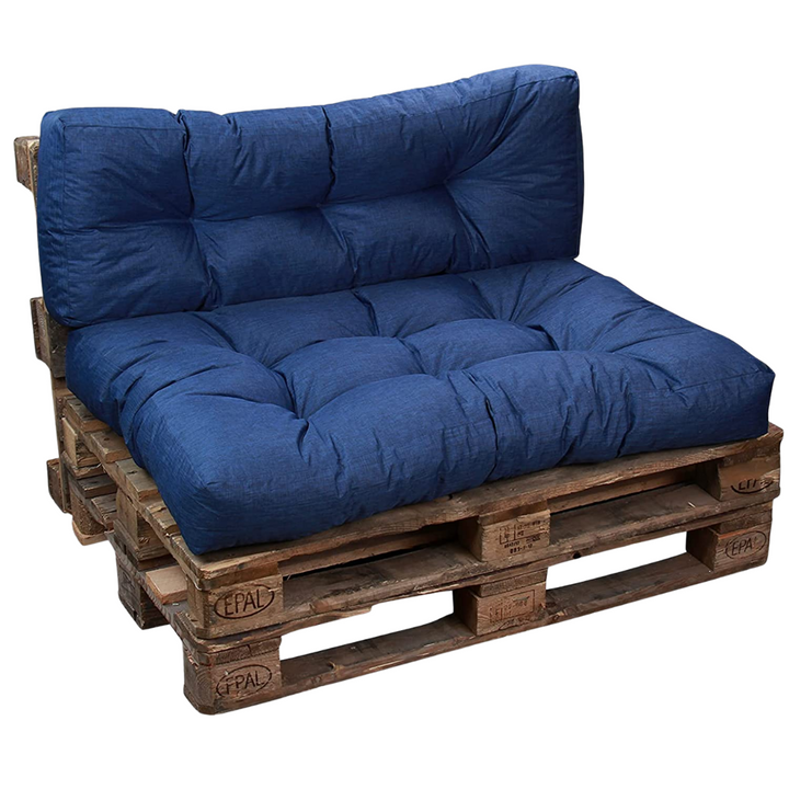 Lot Assise/Dossier Coussin Palette