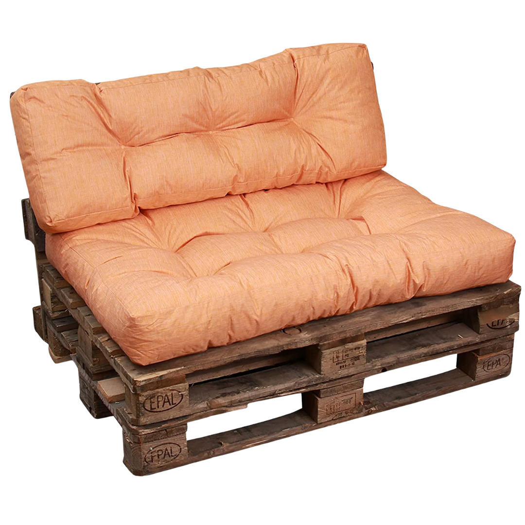 Lot Assise/Dossier Coussin Palette