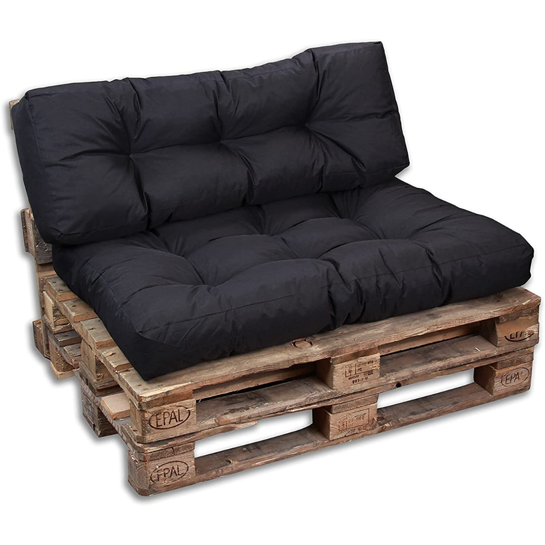 Lot Assise/Dossier Coussin Palette