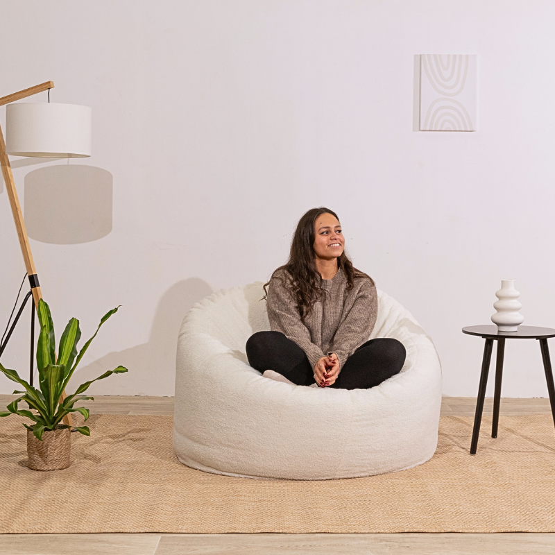 Pouf Bouclette - 100 Cm