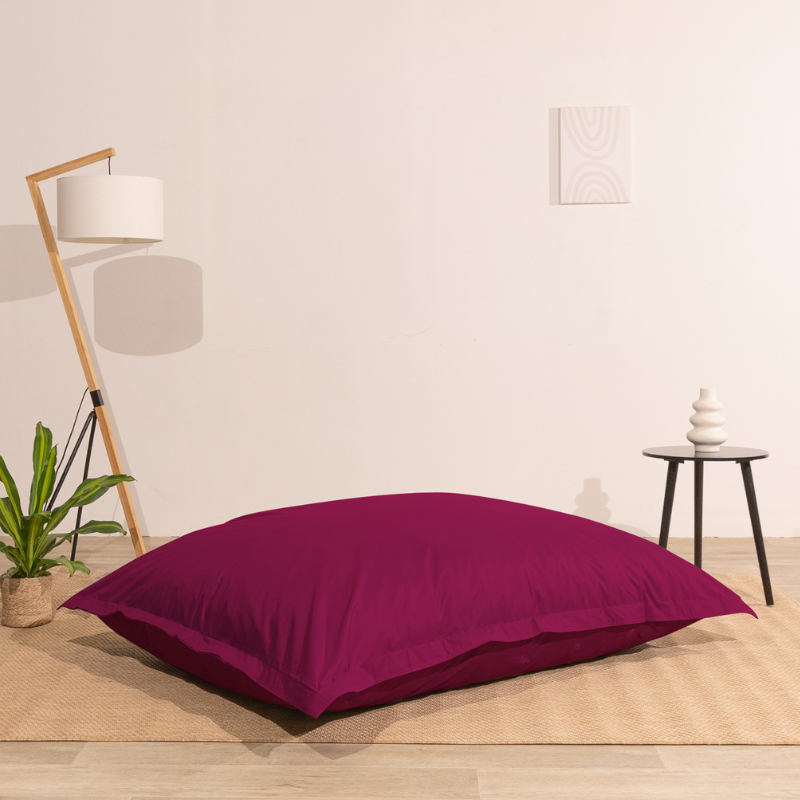 Pouf Extérieur Imperméable Déhoussable Anti-UV - 140x180 Cm