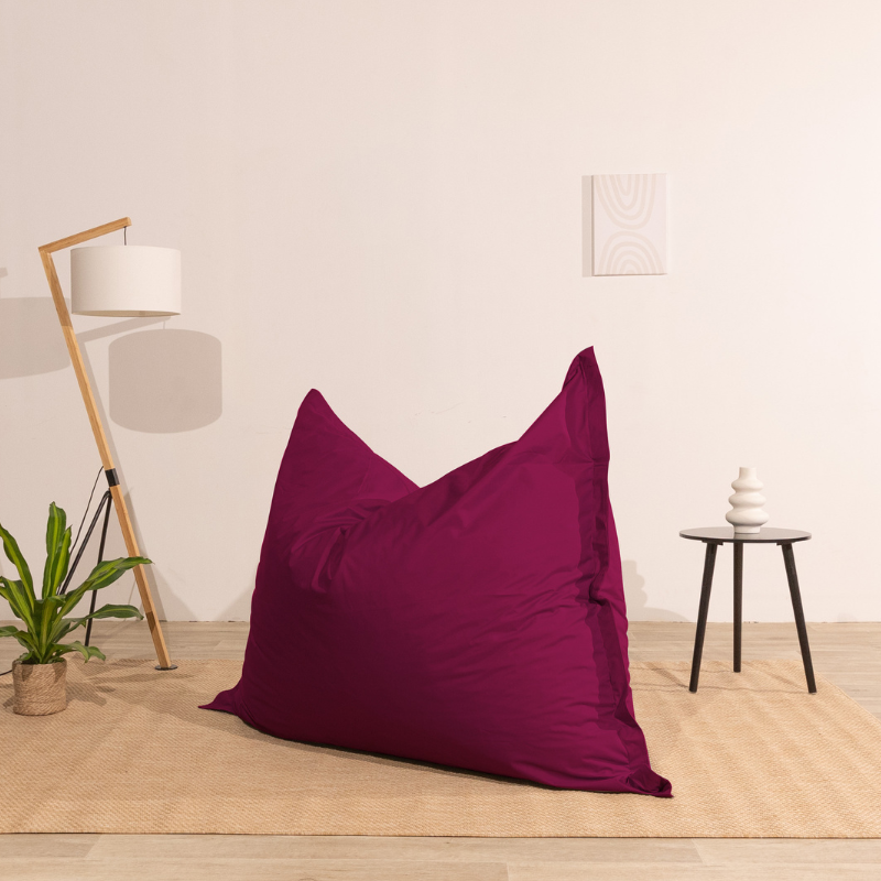 Pouf Extérieur Imperméable Déhoussable Anti-UV - 140x180 Cm