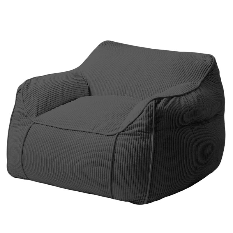 Pouf Fauteuil Velours Côtelé - 100x110 Cm