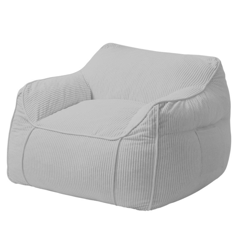 Pouf Fauteuil Velours Côtelé - 100x110 Cm