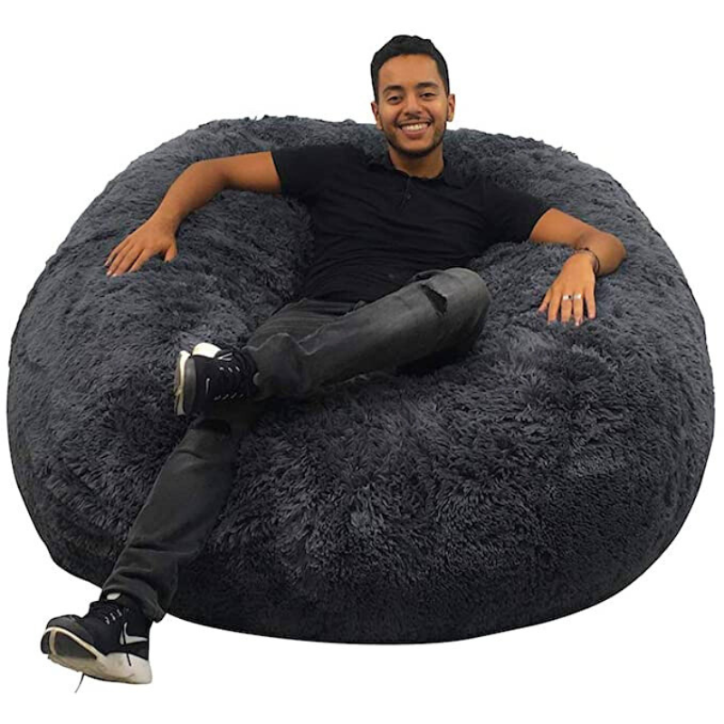 Pouf Géant Fourrure - 140 Cm - Banabag