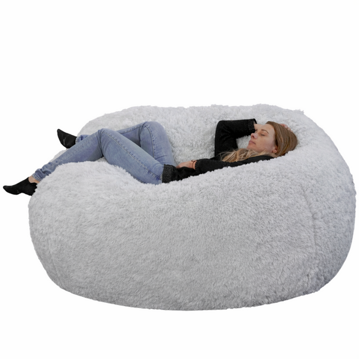 Pouf Géant Fourrure - 140 Cm - Banabag