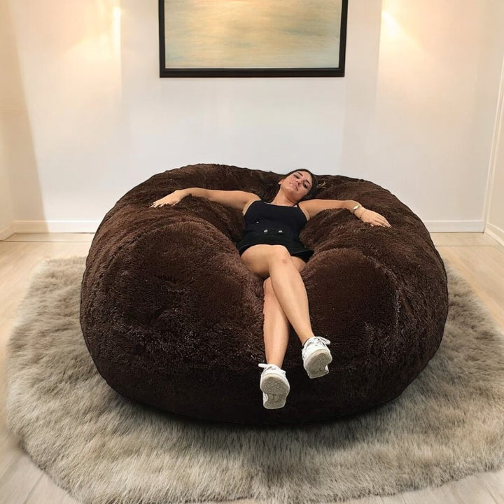 Pouf Géant Fourrure - 160 Cm - Banabag