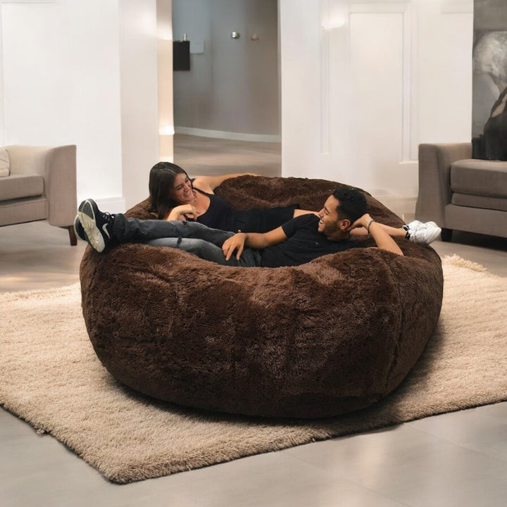Pouf Géant Fourrure - 180 Cm - Banabag