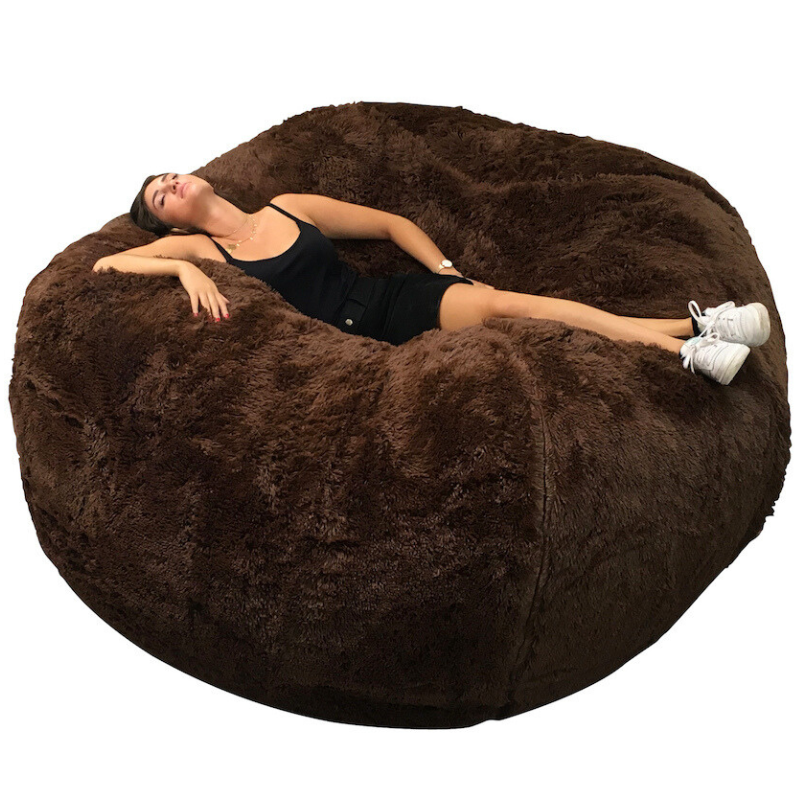 Pouf Géant Fourrure - 180 Cm - Banabag