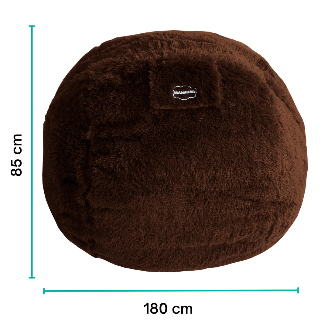Pouf Géant Fourrure - 180 Cm - Banabag
