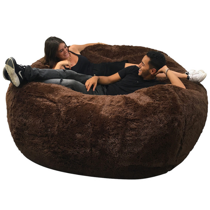 Pouf Géant Fourrure - 180 Cm - Banabag