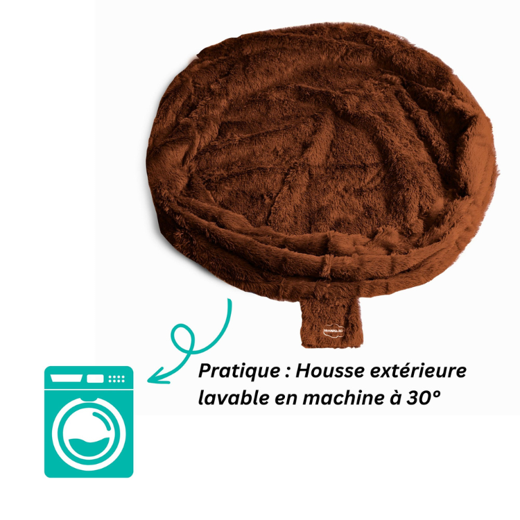 Pouf Géant Fourrure - 200 Cm - Banabag