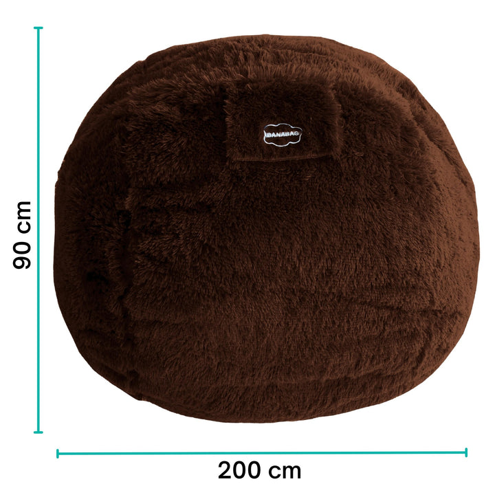 Pouf Géant Fourrure - 200 Cm - Banabag