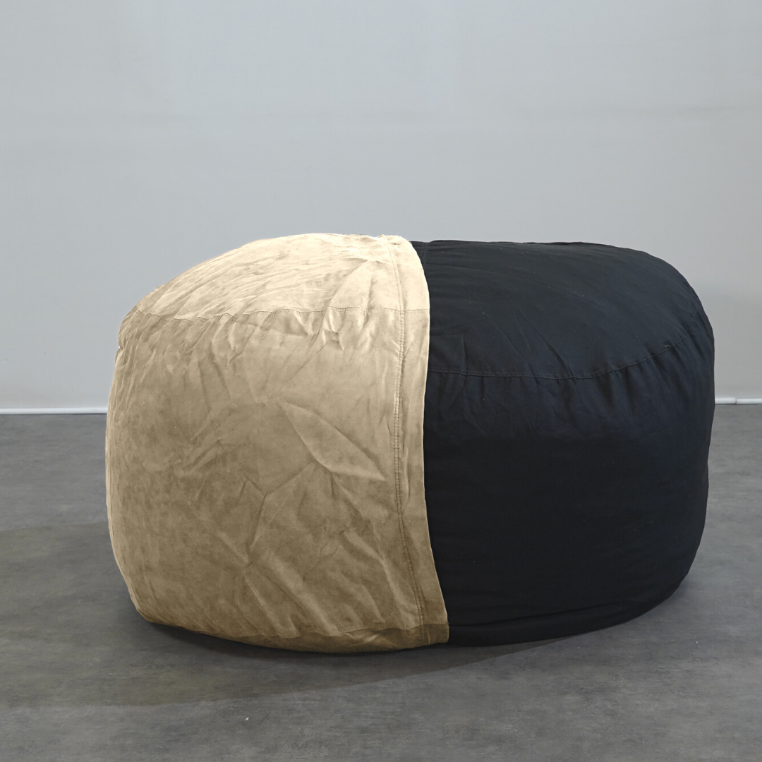Pouf Géant Microsuède - 120 Cm - Banabag