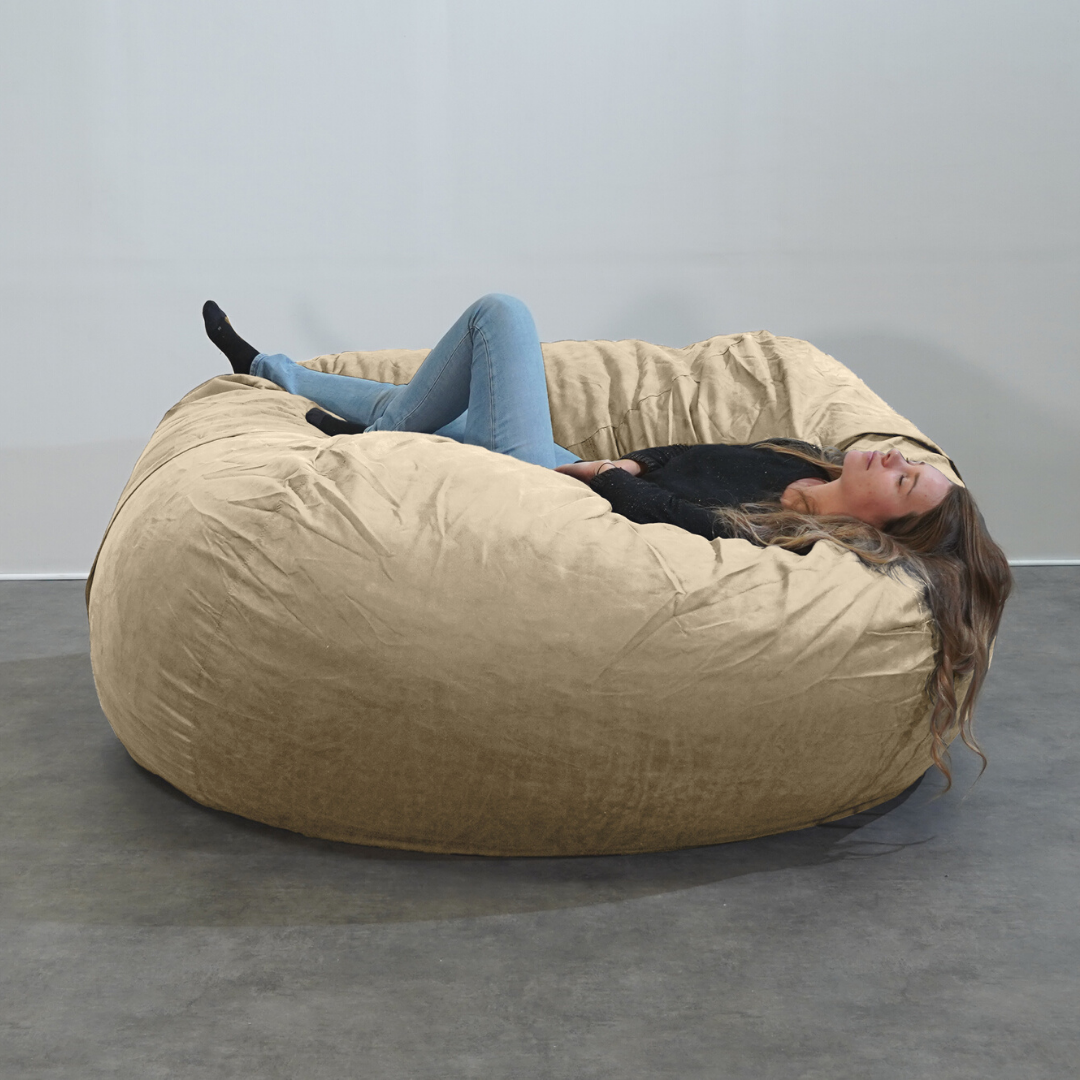 Pouf Géant Microsuède - 180 Cm - Banabag