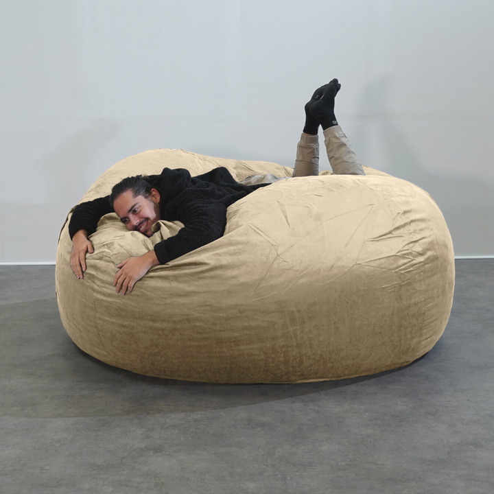 Pouf Géant Microsuède - 180 Cm - Banabag