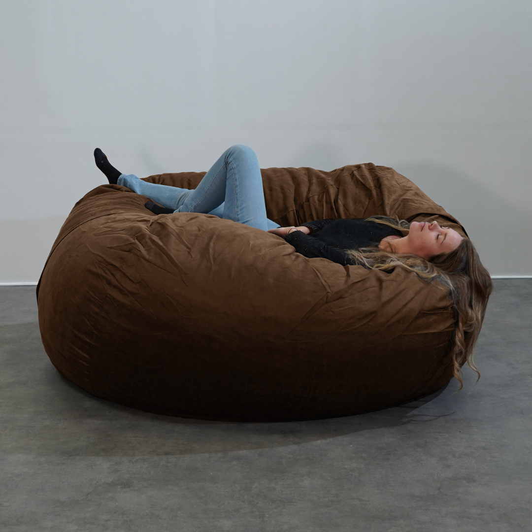 Pouf Géant Microsuède - 180 Cm - Banabag