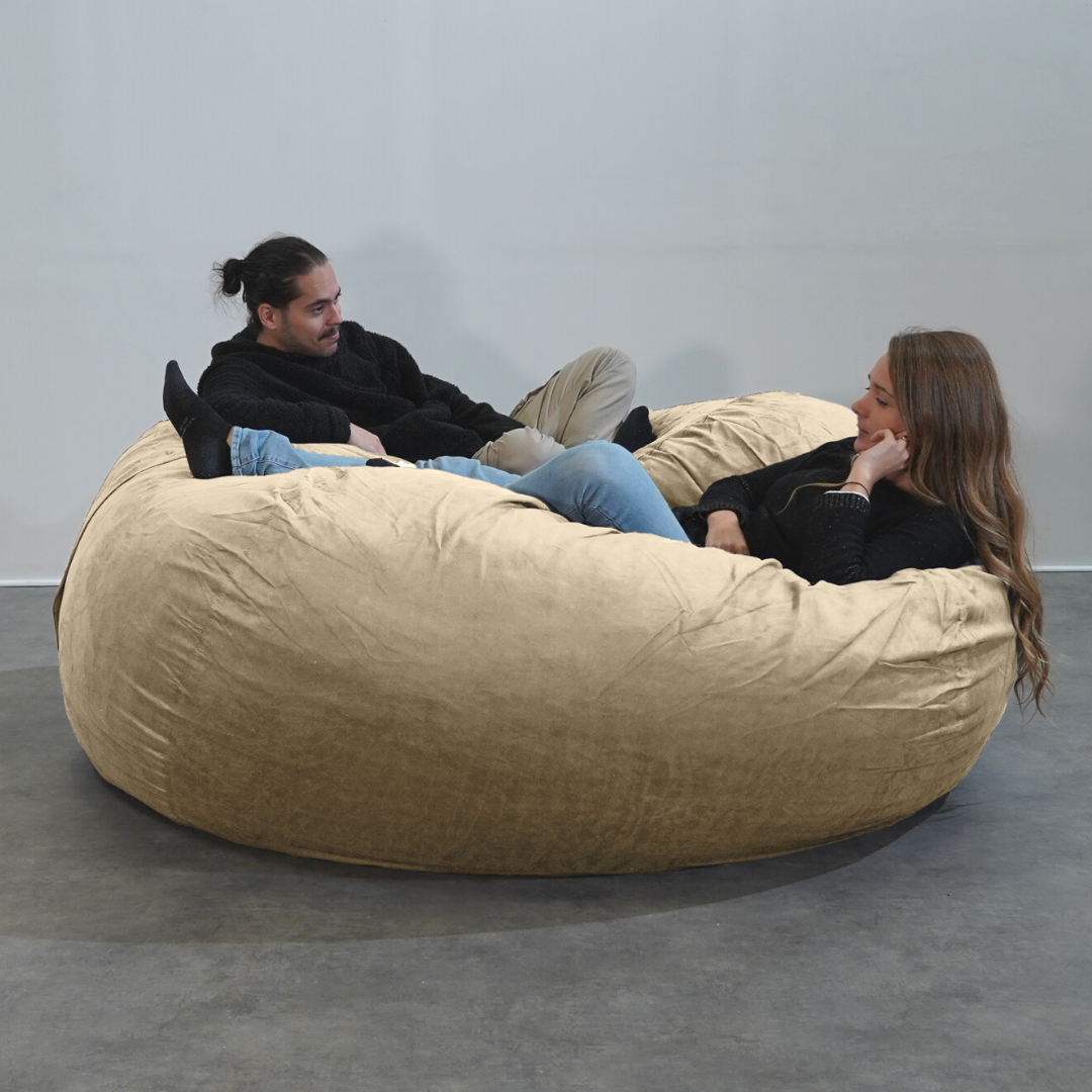 Pouf Géant Microsuède - 180 Cm - Banabag