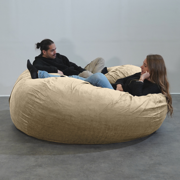 Pouf Géant Microsuède - 180 Cm - Banabag