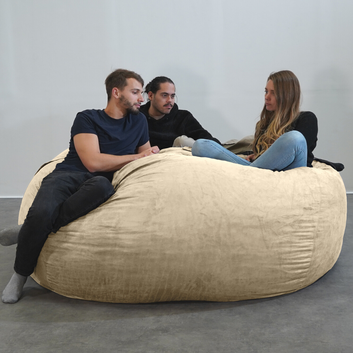 Pouf Géant Microsuède - 200 Cm - Banabag