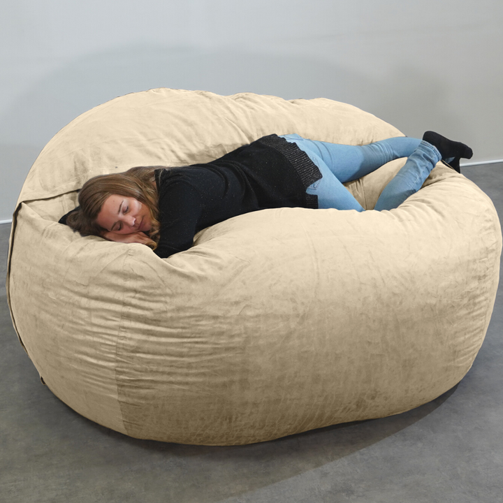 Pouf Géant Microsuède - 200 Cm - Banabag