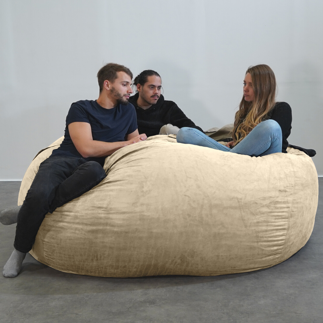 Pouf Géant Microsuède - 200 Cm - Banabag