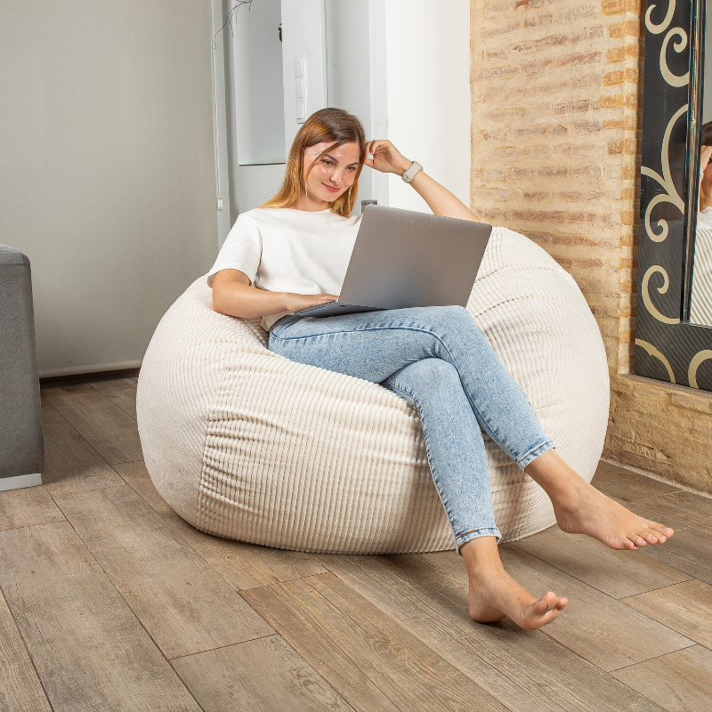 Pouf Lit Convertible 2en1