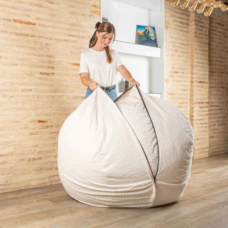 Pouf Lit Convertible 2en1