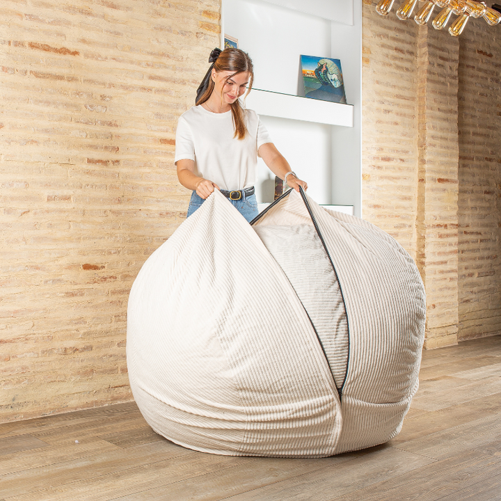 Pouf Lit Convertible 2en1