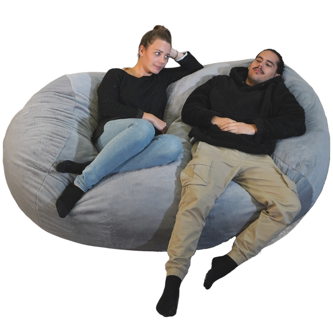 Pouf Long Géant Fourrure - 160 Cm