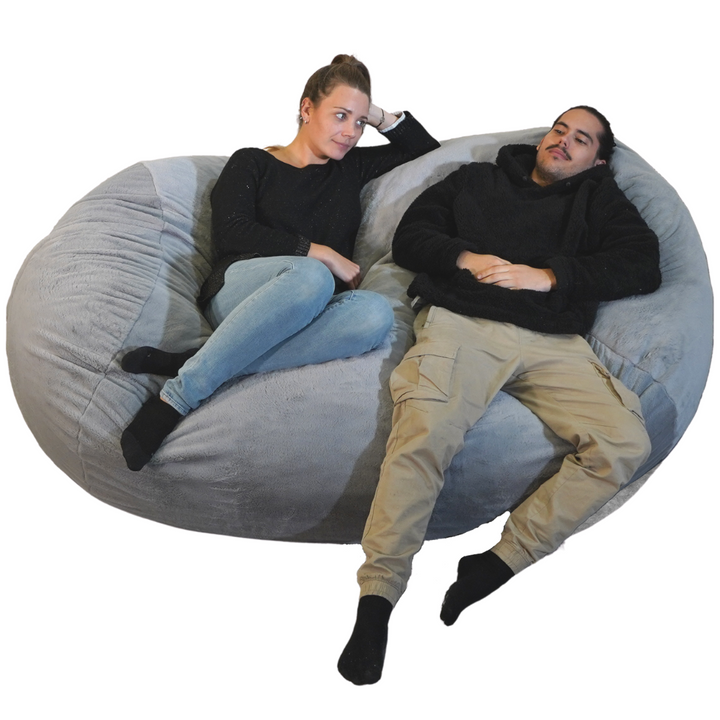 Pouf Long Géant Fourrure - 160 Cm