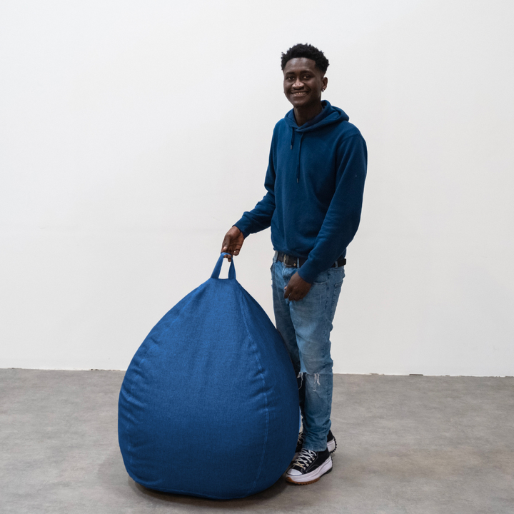 Pouf Poire Déhoussable - 105x85 Cm