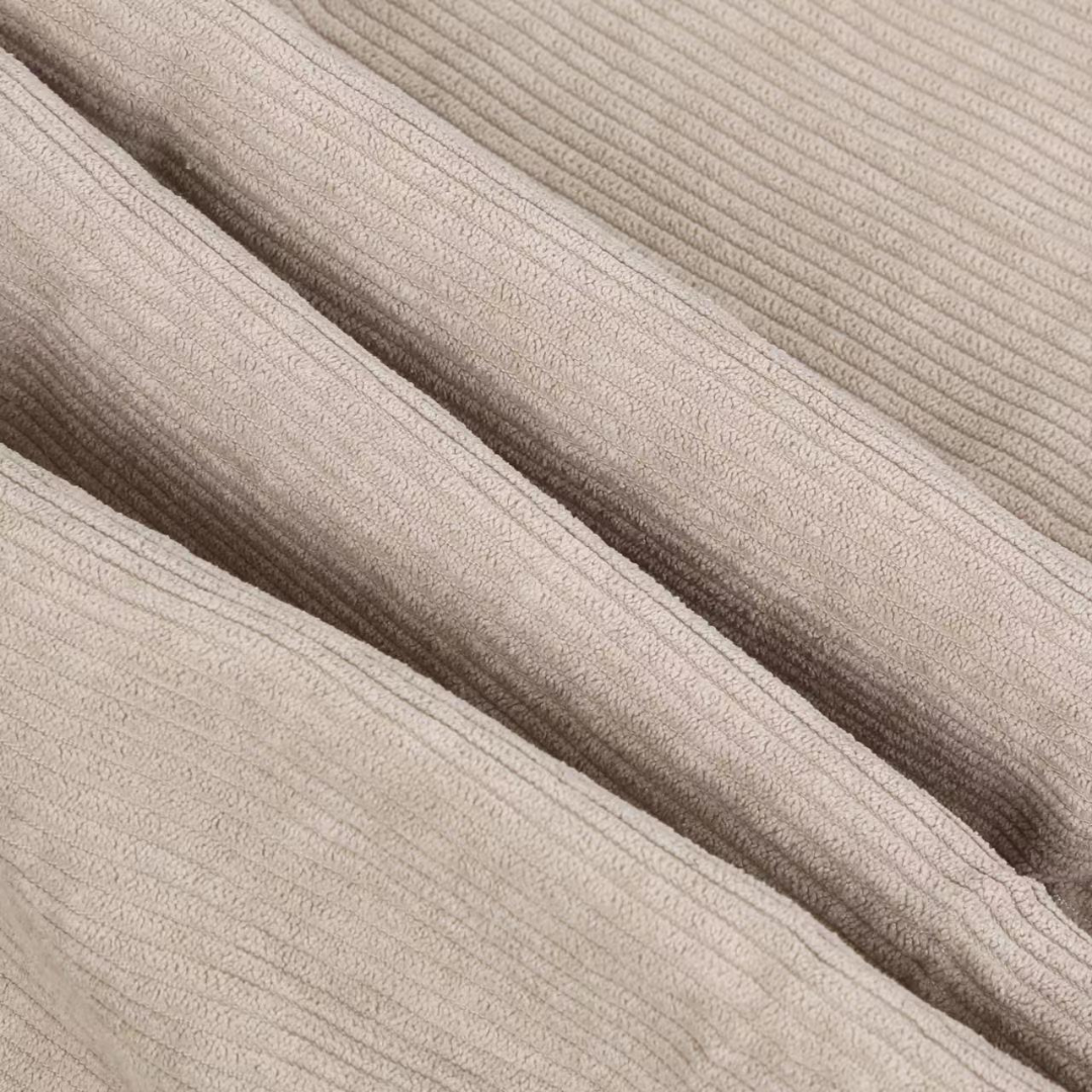 Pouf Velours Côtelé - 100 Cm