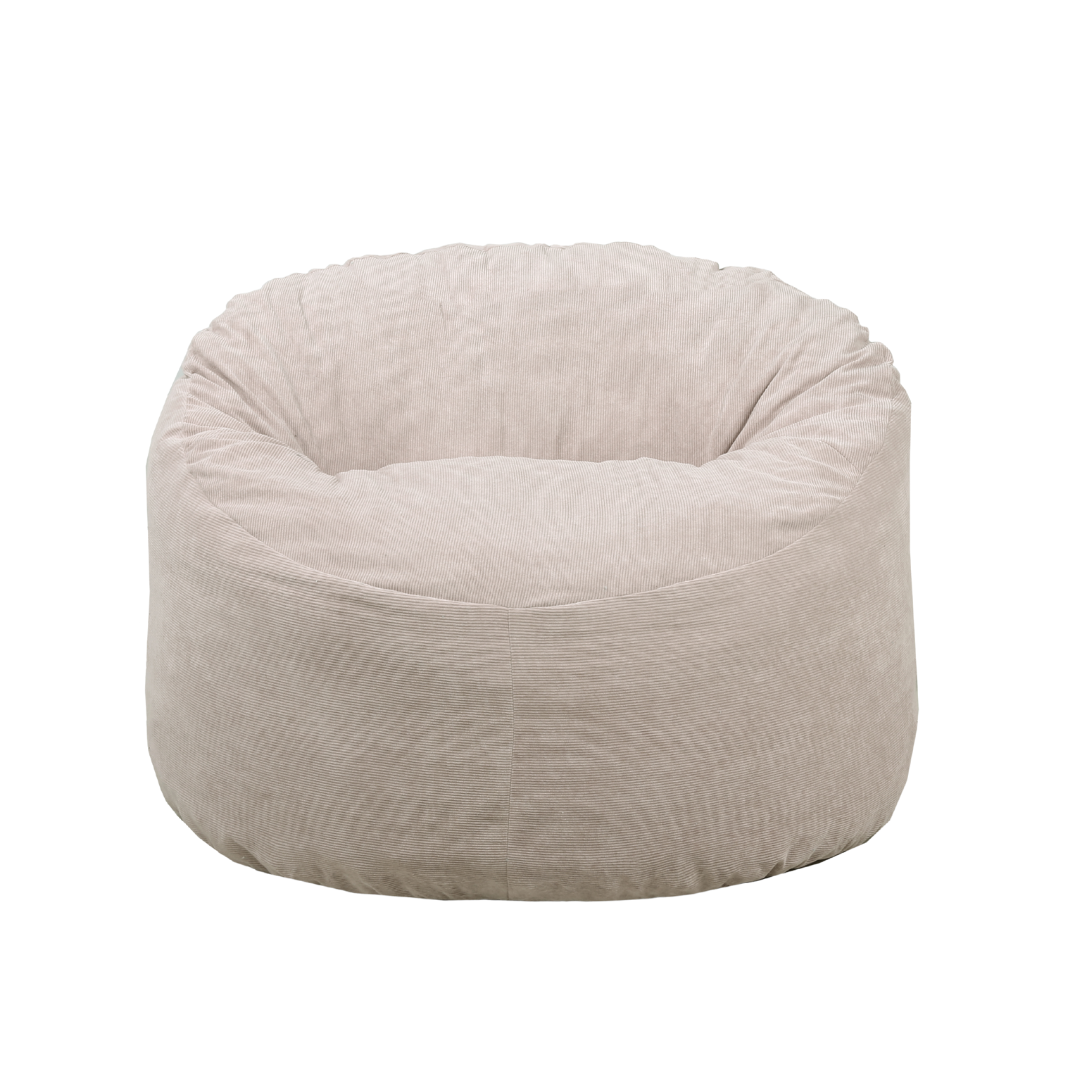 Pouf Velours Côtelé - 100 Cm