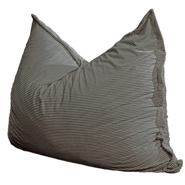 Pouf Velours Côtelé Déhoussable - 140x180 Cm