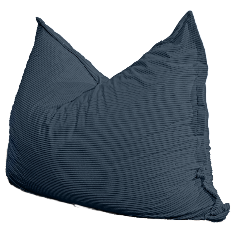 Pouf Velours Côtelé Déhoussable - 140x180 Cm
