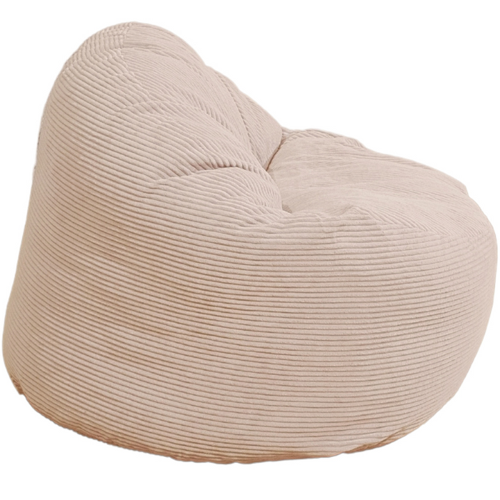 Pouf Velours Côtelé Épais - 100cm
