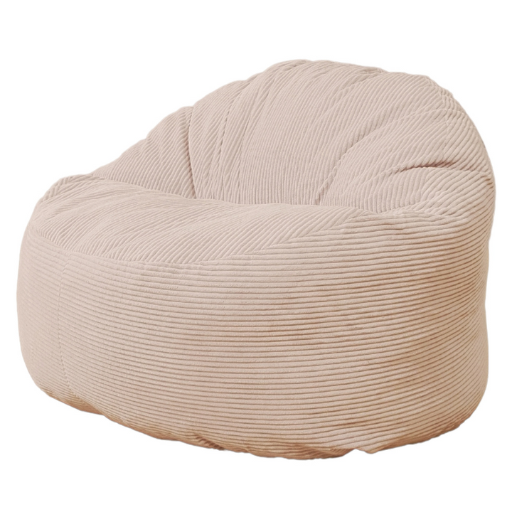 Pouf Velours Côtelé Épais - 100cm