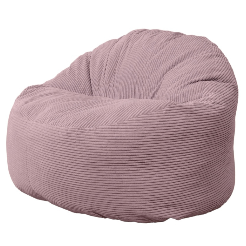 Pouf Velours Côtelé Épais - 100cm